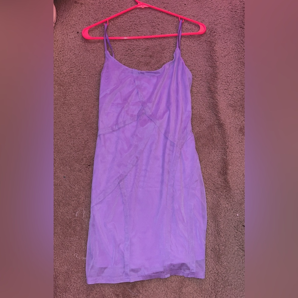 Purple club dress brand new with tags
